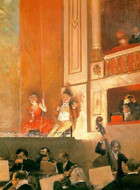 Jean Beraud Representation at the Theatre des Varietes